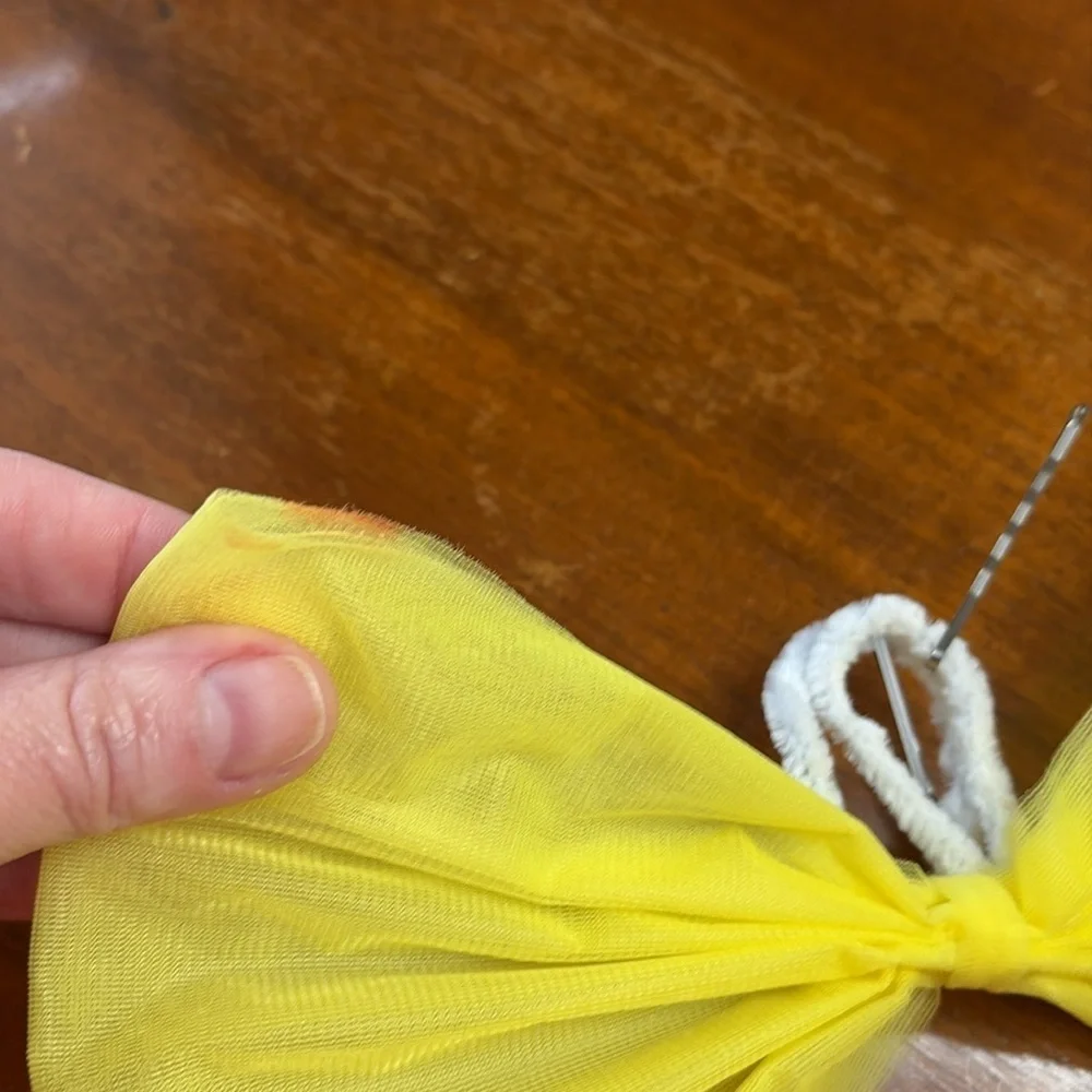 Floral Yellow Ballerina Dress for Kids